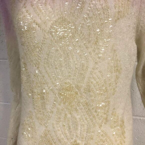 Marina Rinaldi Sport Ombre Sequin Mohair Sweater - Picture 4 of 6